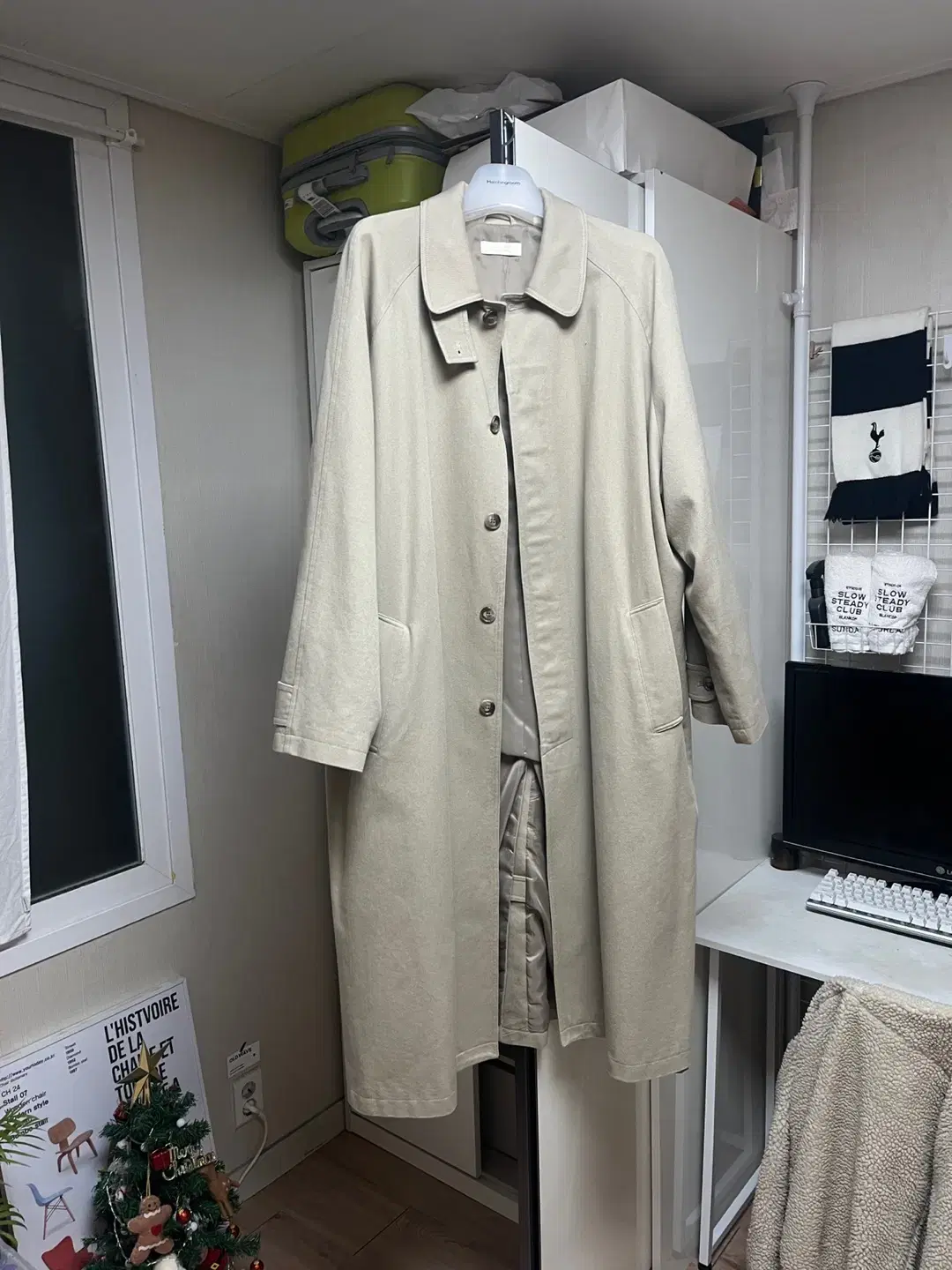 [m]mfpen- INSTALLATION COAT 베이지